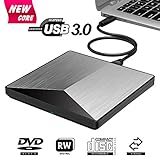 External CD Drive, BOSLISA USB 3.0 CD/DVD+/-RW