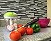 ChefProds Easy Powerful Pull Food Chopper Manual Processor Hand Powered Vegetables/Fruits/Nuts, Bpa Free, Green/Cherry