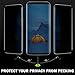 Privacy Screen Protector Galaxy S8, Samsung S8 Tempered Glass Film, Anti Glare 3D Curved Full Coverage 9D [Bubble Free] [Anti Shatter] [No Fingerprint] Case Friendly High Definition Replacement