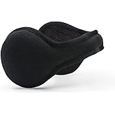 180s Men's Aztec Sweater-Knit Fleece Behind-The-Head Ear Warmer