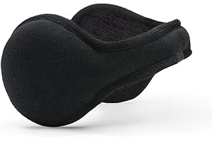 180s Men's Aztec Sweater-Knit Fleece Behind-The-Head Ear Warmer