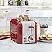 Cuisinart CPT-320R 2-Slice Compact Toaster, Stainless Steel/Red