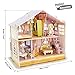 CubicFun Miniature Dollhouse Kits with Furniture,Kids House 3D Puzzle Toys,Sara's Home P678h