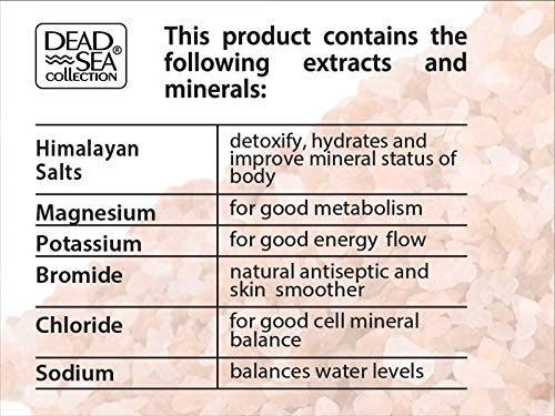 Dead Sea Collection Mineral Salt Scrub with Himalayan Salt 23.98 oz. - Thumbnail 2