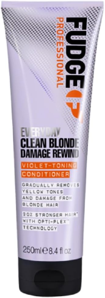 Fudge Everyday Clean Blonde Damage Rewind Conditioner 250 ml Purple Tone