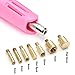 Hotfix Applicator, Afantti Rhinestone Setter Hot Fix Applicator Wand Tool Bedazzler Kit (Pink)