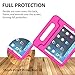 AVAWO Kids Case for iPad mini 1 2 3 - Light Weight Shock Proof Handle Stand Kids for iPad mini, iPad mini 3rd Generation, iPad mini 2 with Retina Display - Rose