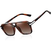 Kelinln Night Vision Driving Glasses Polarized Anti-glare, HD Yellow Tinted Glasses for Women Men