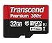 Transcend 32GB MicroSDHC Class10 UHS-1 Memory Card with Adapter 45 MB/s (TS32GUSDU1E)