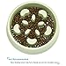 UPSKY Slow Feeder Dog Bowl No Choking Slow Feeder Bloat Stop Dog Food Water Bowl with Funny Pattern for Medium Small Breed & Puppies. (12-40 lbs)
