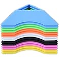 Goodplay 14 pcs Cube Stand Plastic for Puzzle Cube Holder Show - Multicolour Cube Tripod