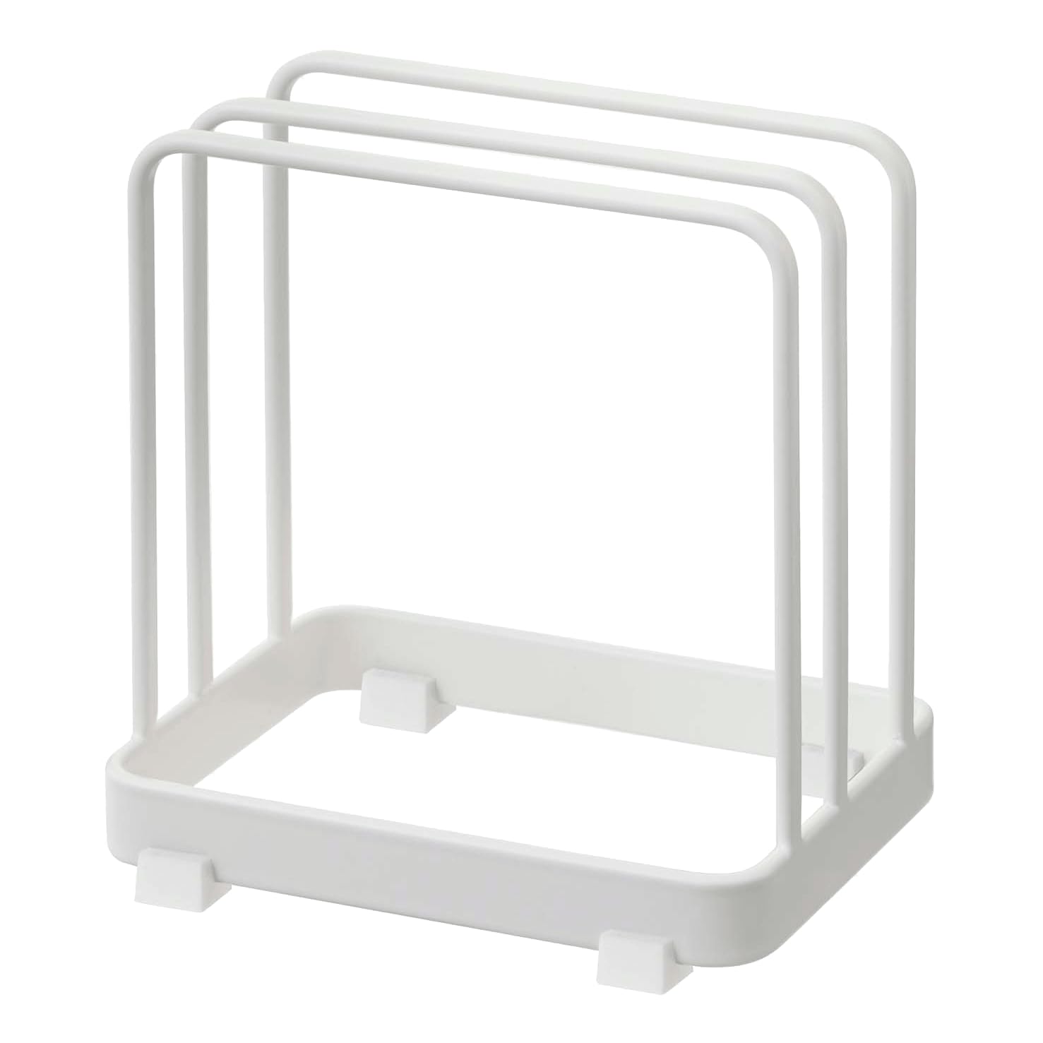 YAMAZAKI Home Plate Cutting Board Stand – Kitchen Storage Rack Holder Organizer