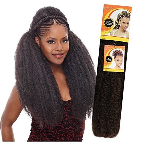 Femi Collection Marley / Kinky Twist Braid Flame Retardant PACK OF 4PCS (#1)