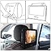 COOAU Car DVD Player Headrest Mount Holder Durable Car Back Seat DVD Strap Case for 10-10.5 inch Swivel & Flip Portable DVD Players