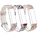 RedTaro Bands Compatible with Fitbit Alta and Fitbit Alta HR,Pack of 3(Paisley,Floral,Owl),Standard Size for 5.5