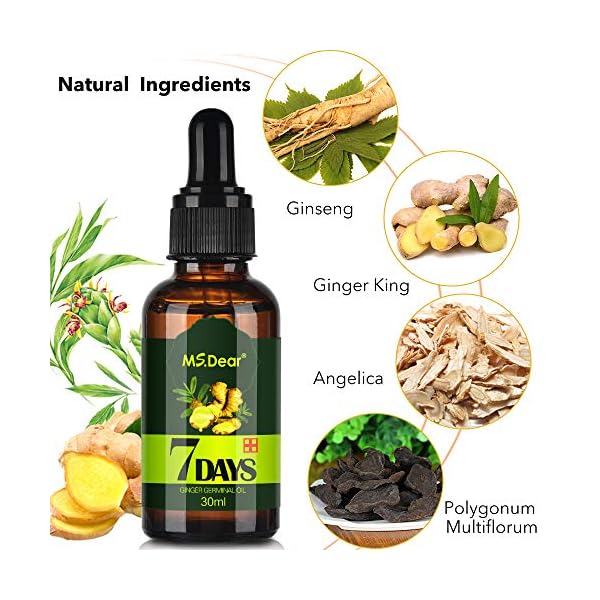 2 Pack MS.DEAR Newly UPGRADED Hair Growth Serum Anti Hair Loss Essence, Natural Herbal Essence for Bald, Thin Hair, Fast…