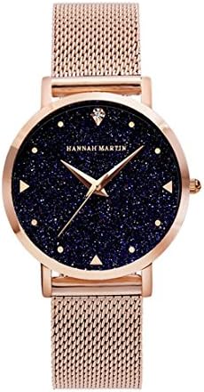 Women's Watches for Sale Rose Gold Wrist Watch Starry Sky Rhinestone Face Luxury Lady Watch 36mm