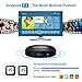 Leelbox Android TV Box with 2GB RAM 16GB ROM, Quad-Core Android Box Built-in 2.4G WiFi Supports BT/4K HDR/Ultra HD 1080P/3D Movie/USB 2.0/H.265 Decoding