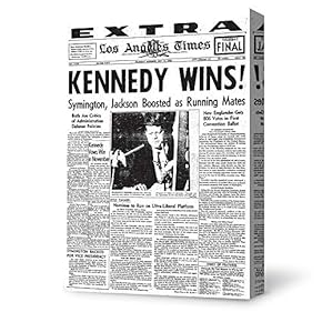 Canvas Wall Art for Living Room,Bedroom Home Artwork Paintings Historical Events Newspaper Ready to Hang - 12x18 inches