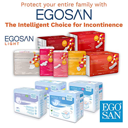 image for Egosan Mini Incontinence Pads Anti-Leak Bladder Control Feminine Pads 
