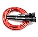 EliteSRS Boxer Training Rope 2.0 Fitness - Tangle and Kink Resistant 5mm PVC Cord - Smooth Turning, Unbreakable Polymer Handles - Adjustable Sizing