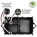 TRUNKCRATEPRO Pink Car Accessories For Women, Trunk Organizer For Car, Suv, Jeep Premium Adjustable Multi Compartments Collapsible (Large Capacity)