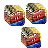 Disney Cars Grand Prix Dream Dessert Plates - 24 Pieces