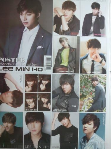 Korean KPOP/Korean Drama Min Ho Lee Posters(12pcs) 11 x 6 inches