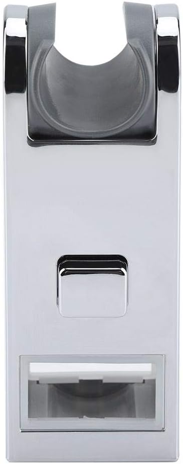 Adjustable Shower Holder, Chrome ABS Plastic, Wall-Mounted Shower Rail Stand for Bathroom Height Adjustable, 75g - Image 5