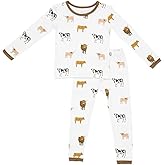 KYTE BABY Toddler Pajama Set - Pjs for Toddlers Made of Soft Bamboo Rayon Material