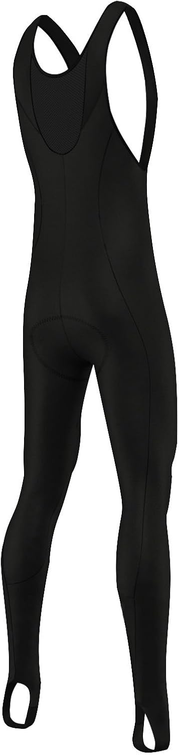Sparx Men's Super Roubaix Cycling Bib Tight Padded Winter Cycle Thermal Bib Pants: Clothing