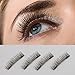 Longer Magnetic Eyelashes Set Reusable Natural Looking 3D Magnetic Fake Eyelashes No Glue(1 Pair/4 Pieces)