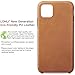LONLI Basic | Ultra Soft and Smooth Vegan Leather Case - for Apple iPhone 11 Pro Max - (6.5 inch, Caramel)