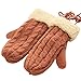 Women Winter Thicking Mittens Knitted Warm Halter Wrist Gloves