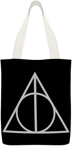 Amazon トートバック キャンバス レディース 手提げ 軽量 軽い 人気 ハリー ポッター Harry Potter And The Deathly キャンパス メンズ ファイル対応 修学旅行 男女兼用 出張 帰省 Owzi トートバッグ