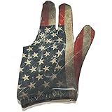 Triangle Dreamz Old Glory Billiard Glove (Left)