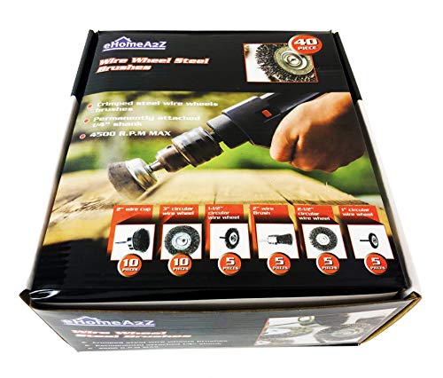 1 eHomeA2Z+Wire+Wheel+Steel+Brushes