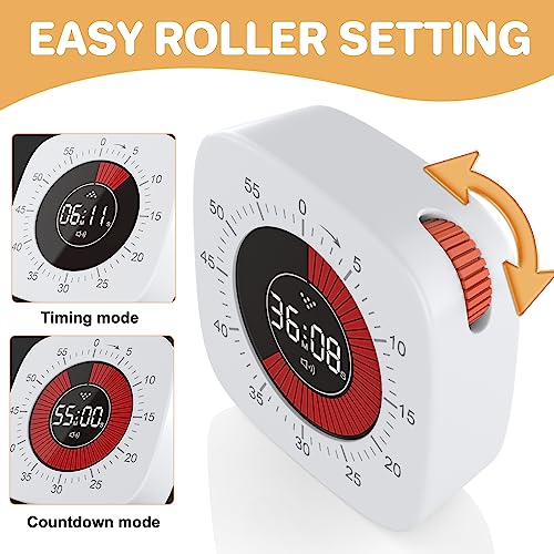 Visual Timer for Kids, Timers for Classroom, Digital Timer with 60