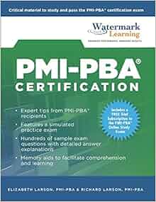 PMI-PBA Zertifizierungsantworten