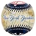 Franklin Sports New York Yankees Baseball Teeball - Soft Strike - City Themed Graphic PVC Cover - Soft Core - MLB Official Licensed Product