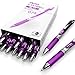 Pentel EnerGel XM BL77 - Retractable Liquid Gel Ink Pen - 0.7mm - 54% Recycled - Purple - Box of 12