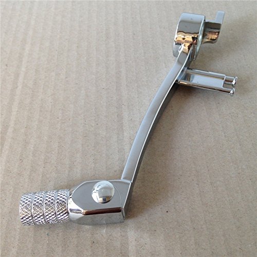 HTT Motorcycle Chrome Foldable Rear Brake Pedal Foot Lever For 2006-2014 Suzuki GSXR 600 750 /2005-2015 Suzuki GSXR 1000
