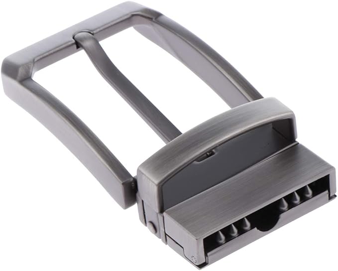 Fenteer Mens Metal Reversible Belt Buckle Replacement Antique Pin Buckle Rectangular Amazon.co