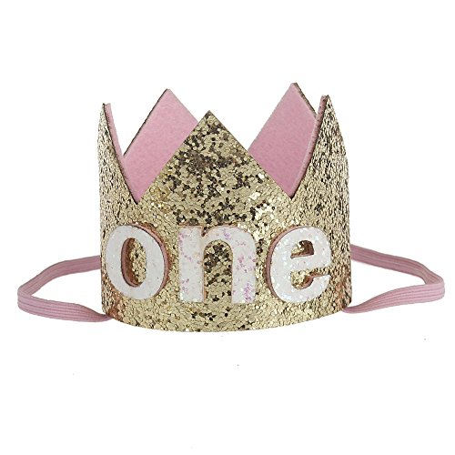 Imagitek baby princess birthday crown tiara headbands, …