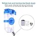 Dog Water Bottle for Crate Kennel, No Drip Hanging Dog Cage Water Dispenser for Cats, Rabbits and Other Small Animals with Auto Feeding Water, Non-slip, Leak Proof, Stable, Removable Adjustable Hook
