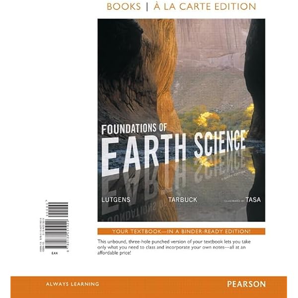 Amazon.com: Foundations of Earth Science: 9780134184814: Lutgens