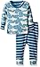 Hatley Boys' Organic Cotton Long Sleeve Mini Pajama Set