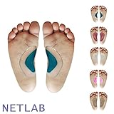 Netlab Arch Support Flat Foot Correction Kid Insoles (S 8.5x4.2x0.2 cm)