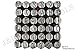 Vector Number & Capital Letter Punch Set 36 Pc (6mm 1/4