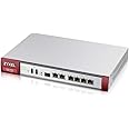 Zyxel ZyWALL USG Flex 100W Bundle - Cyber Security Firewall, Protect Against Malware | WiFi 5 | 1-Year UTM Security Pack | Business Class Recommended up to 40 Users | Nebula Cloud [USGFLEX100WBUN]